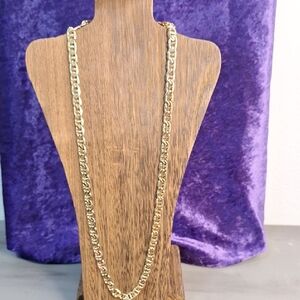 20" Elegant Gold Chain Necklace